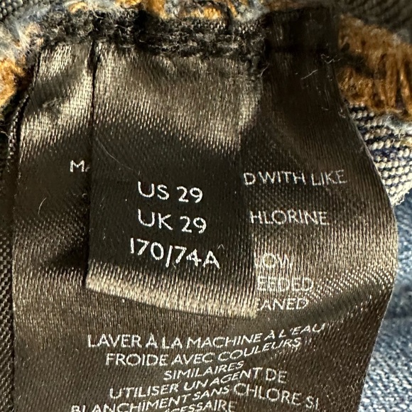 WE THE FREE High Rise Flare Stretch Denim Bohemian Festival Jeans 29 - Picture 7 of 10